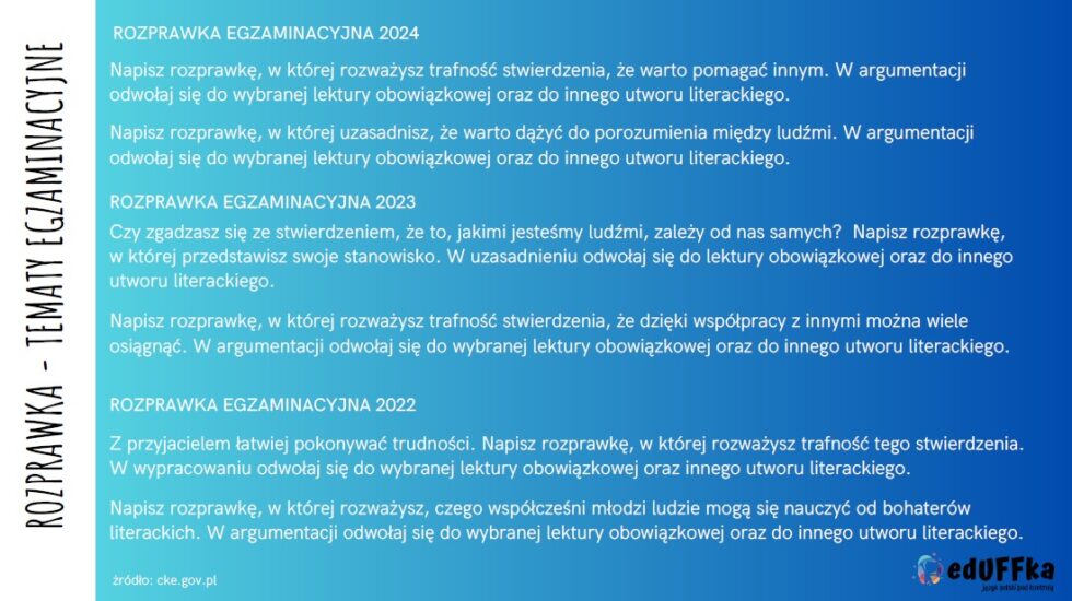 Rozprawka Sprawdzian Z Człowieczeństwa Zdajemy W Sytuacjach Ekstremalnych